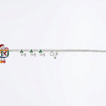 Silver Krishna Basuri Extra Large Pooja Piece (18cm) – view 6