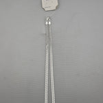 Silver Japanese Curb Link Bracelet 925 – Flat Chain