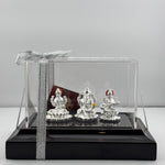 999 Pure Silver Ganesh, Lakshmi & Saraswathi Idol 17.75 gm
