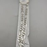 Figaro Silver Chain in 925 Sterling Silver | Italian Link Necklace