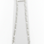 Figaro Silver Chain in 925 Sterling Silver | Italian Link Necklace