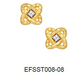 Gold Earrings 22CT 41
