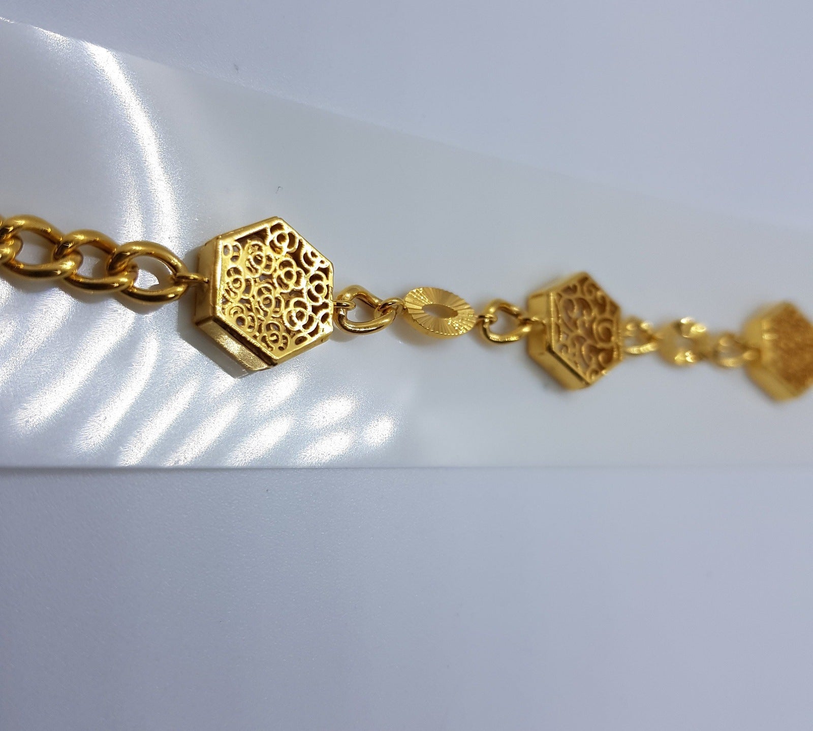 Gold Bracelet Women 22CT 37