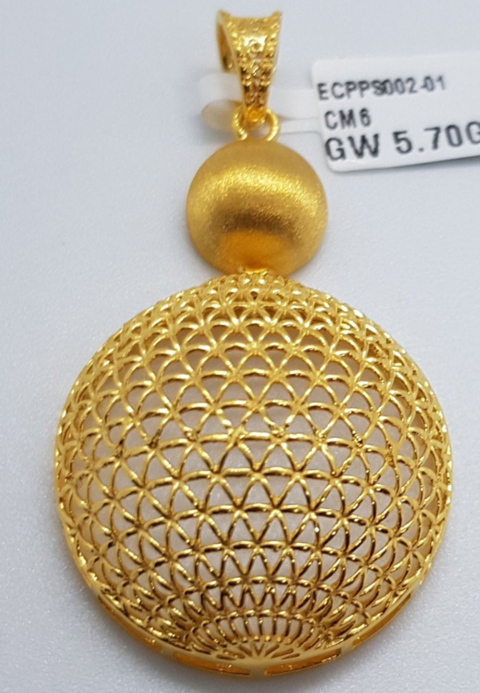Gold Pendant 22CT 81