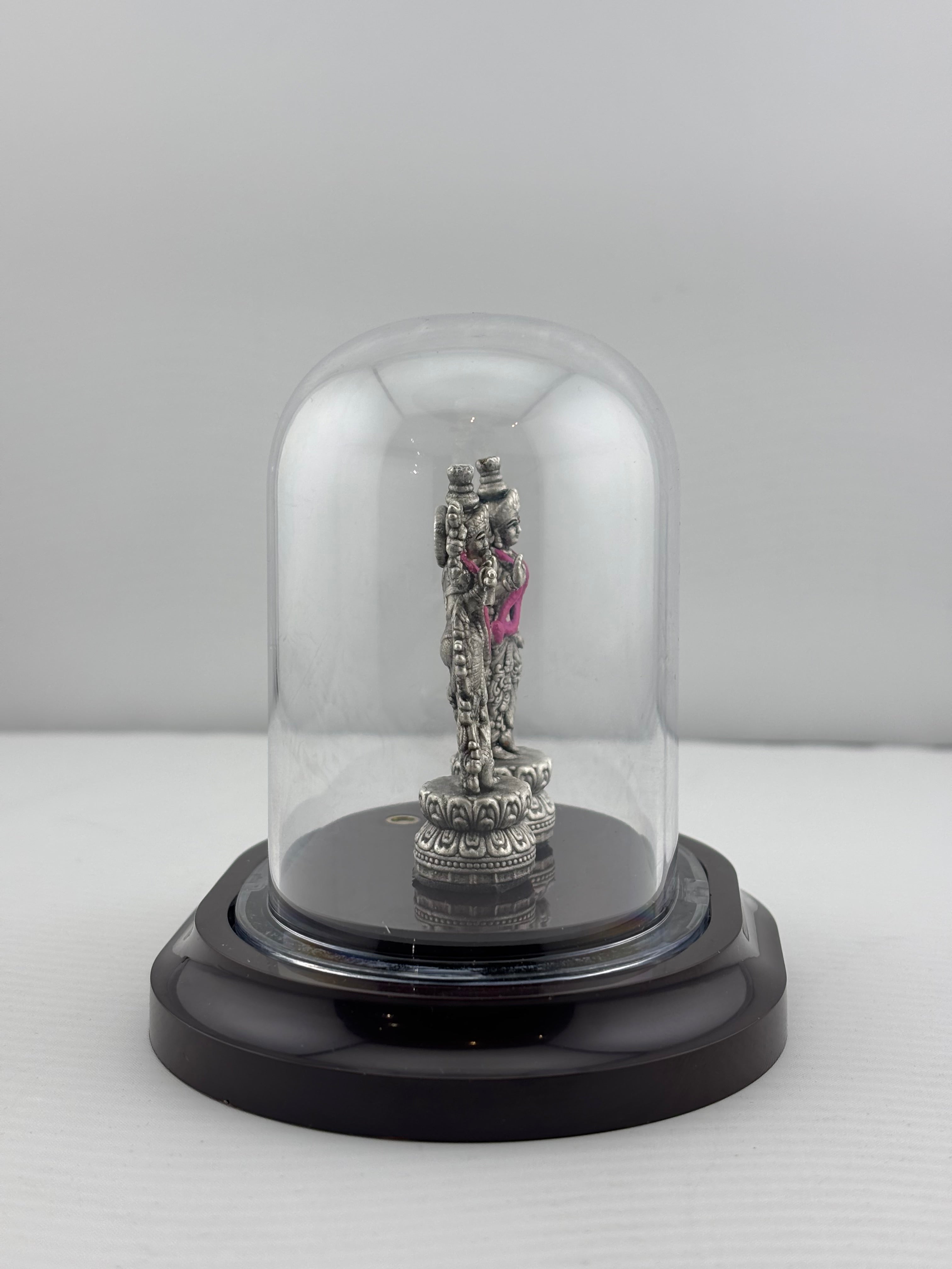 999 Pure Silver Radha Krishna Idol 12gm – Divine Couple Murti for Temple & Gifting