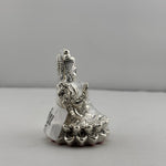 Silver Goddess Lakshmi Idol Design 2 20gm – Divine Laxmi Murti for Home Mandir & Gifting