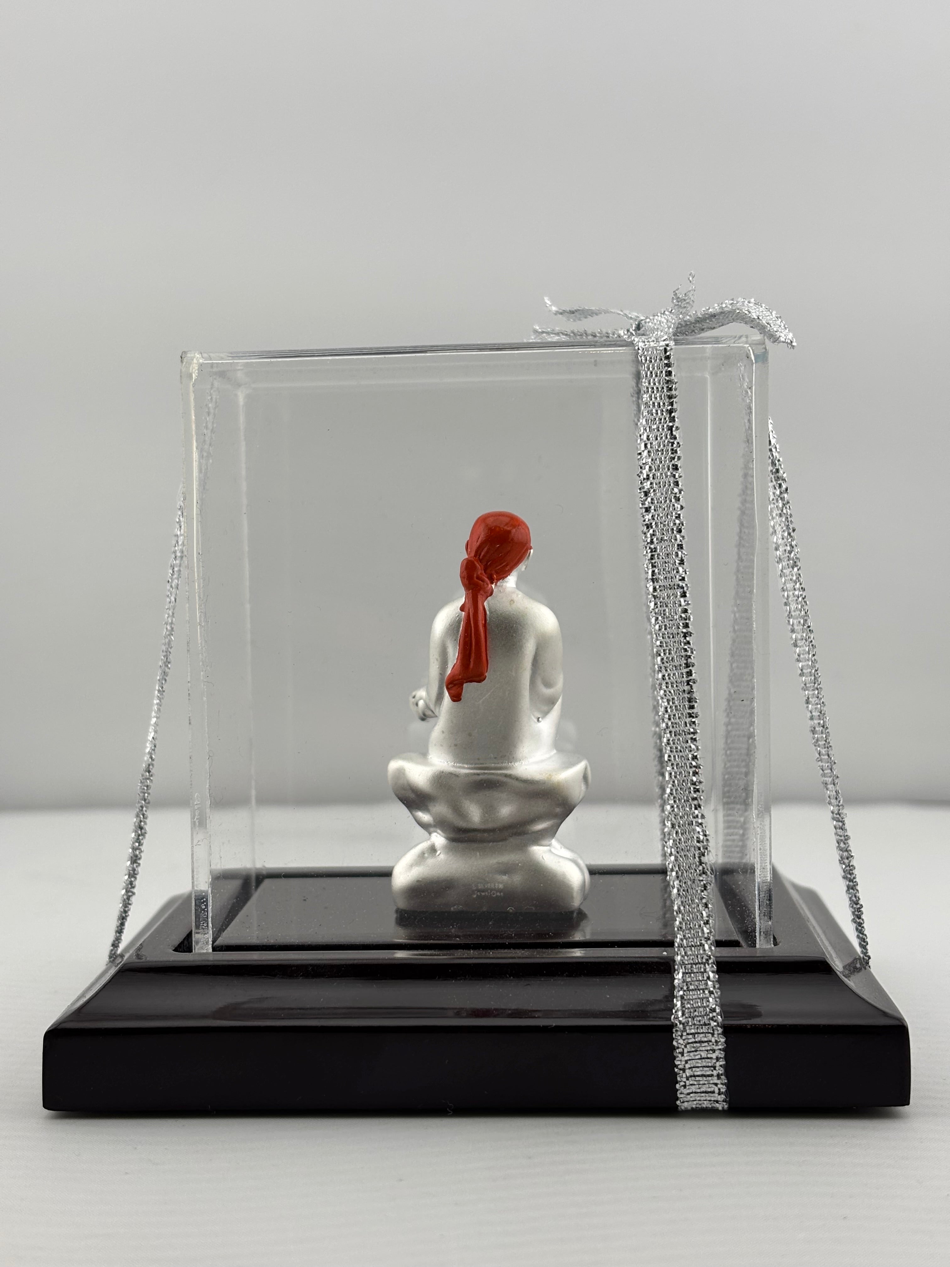 999 Pure Silver Sai Baba Idol 9gm – Divine Shirdi Sai Murti for Temple & Gifting