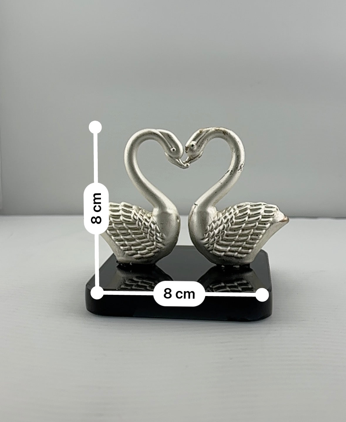 Silver Duck Figurine 24gm – Decorative Silver Showpiece for Home & Gifting silver idol