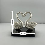 Silver Duck Figurine 24gm – Decorative Silver Showpiece for Home & Gifting silver idol