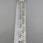 Figaro Silver Chain in 925 Sterling Silver | Italian Link Necklace