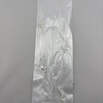 Mini Blossom Charm Silver Anklet – 99.9% Pure Silver – Weight:7g