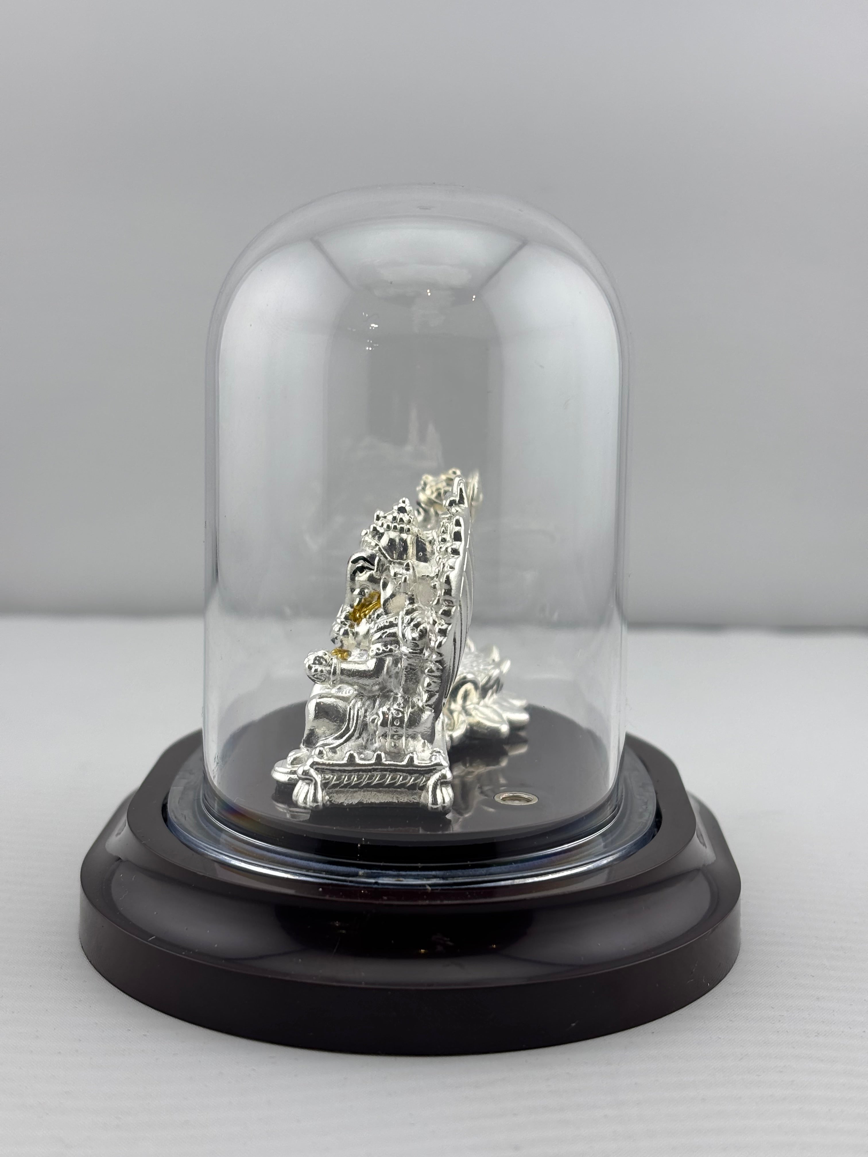 999 Pure Silver Ganesha & Lakshmi Idol 15gm – Prosperity Murti for Diwali & Temple Décor
