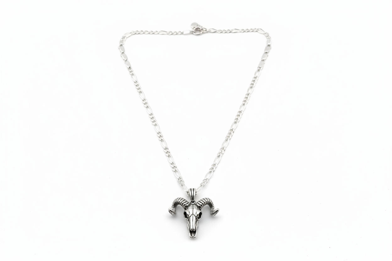Figaro Silver Chain in 925 Sterling Silver | Italian Link Necklace