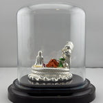 999 Pure Silver Vishnu & Lakshmi Idol 12gm – Divine Couple Murti for Temple & Gifting