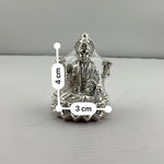 Silver Goddess Lakshmi Idol Design 2 20gm – Divine Laxmi Murti for Home Mandir & Gifting