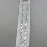 Figaro Silver Chain in 925 Sterling Silver | Italian Link Necklace