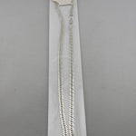 Heavy Curb Link Silver Chain in 925 Sterling Silver | Thick Chain Necklace