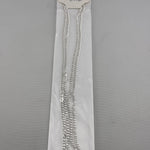 Japanese Curb Silver Chain in 925 Sterling Silver | Sleek Flat Link Chain Necklace