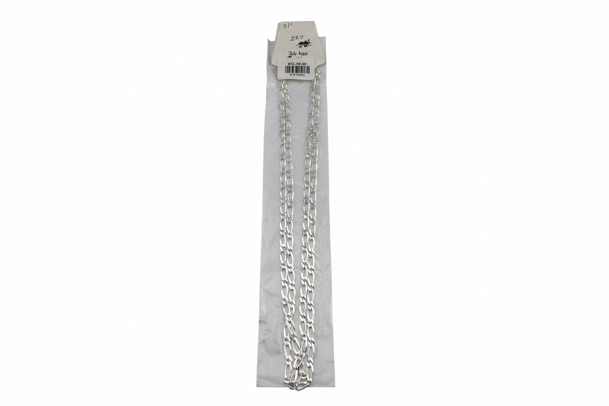 Rolo Silver Chain in 925 Sterling Silver | Round Link Belcher Chain Necklace