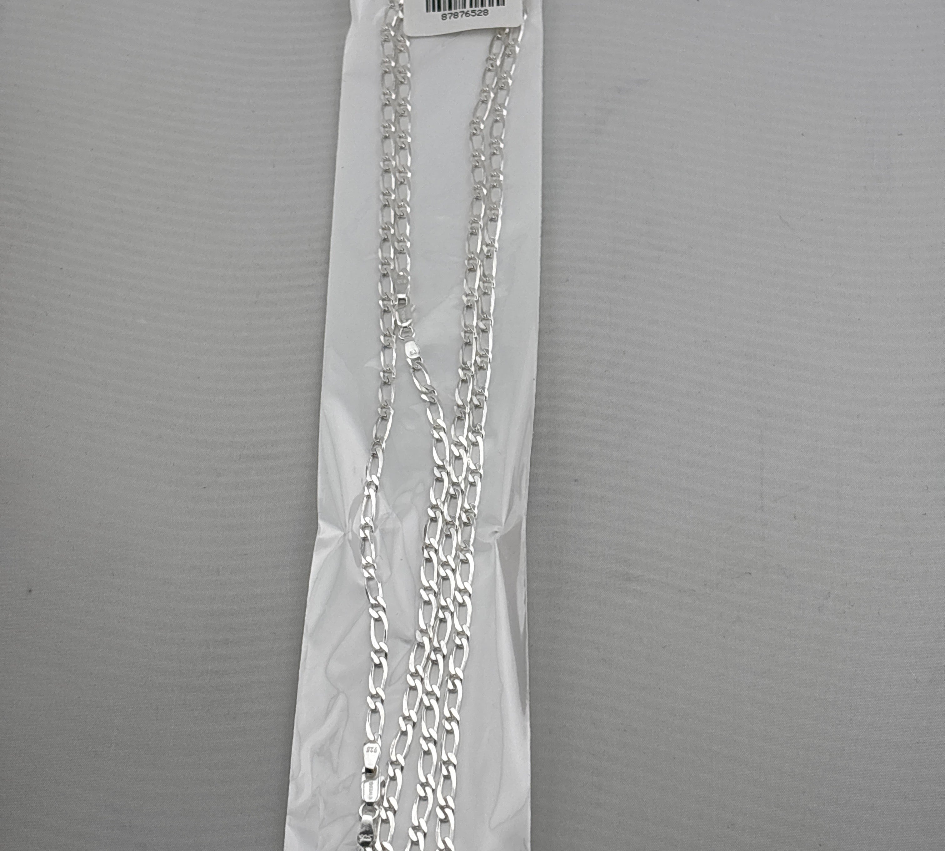 Rolo Silver Chain in 925 Sterling Silver | Round Link Belcher Chain Necklace
