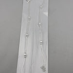 Wave Diamond – Cut Bead Silver Anklet – 99.9% Pure Silver – Weight:14g