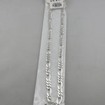Figaro Silver Chain in 925 Sterling Silver | Italian Link Necklace