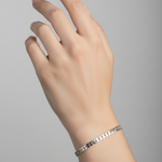 Silver Curb Link Bracelet 925 – Flat Chain