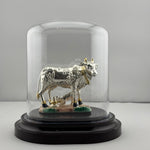 999 Pure Silver Kamadhenu Idol 39.73 gm – Sacred Wish – Fulfilling Cow Murti for Home Mandir