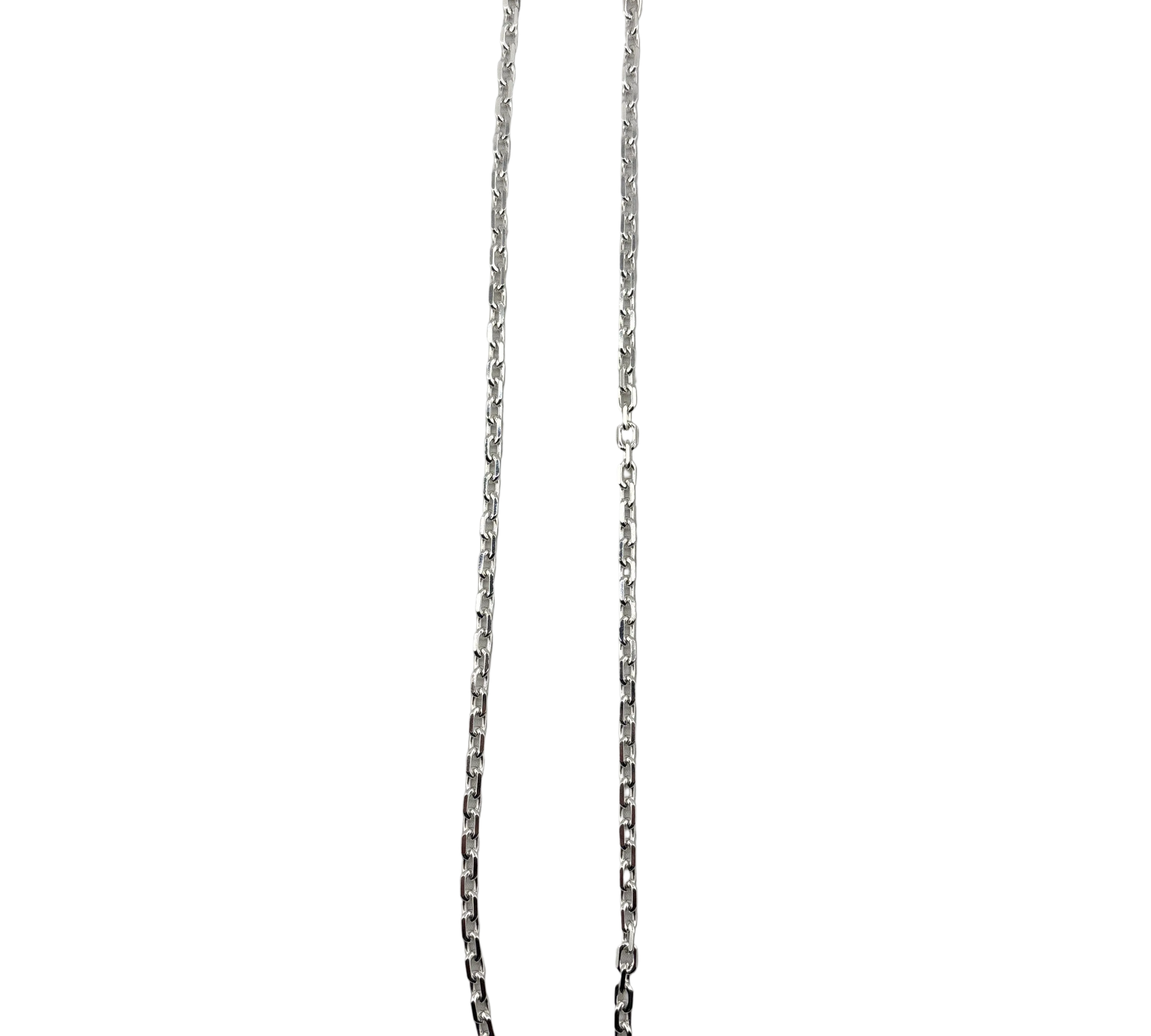 Oval Link Cable Silver Chain in 925 Sterling Silver | Classic Necklace (20 Inch, 18.57g)