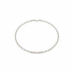 925 Sterling Silver Box Link Chain Necklace – Rectangular