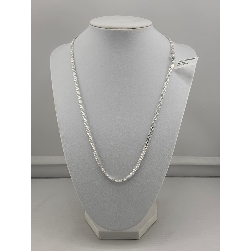 925 Sterling Silver Cable Chain Necklace – Micro Round Link
