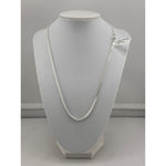 925 Sterling Silver Cable Chain Necklace – Micro Round Link