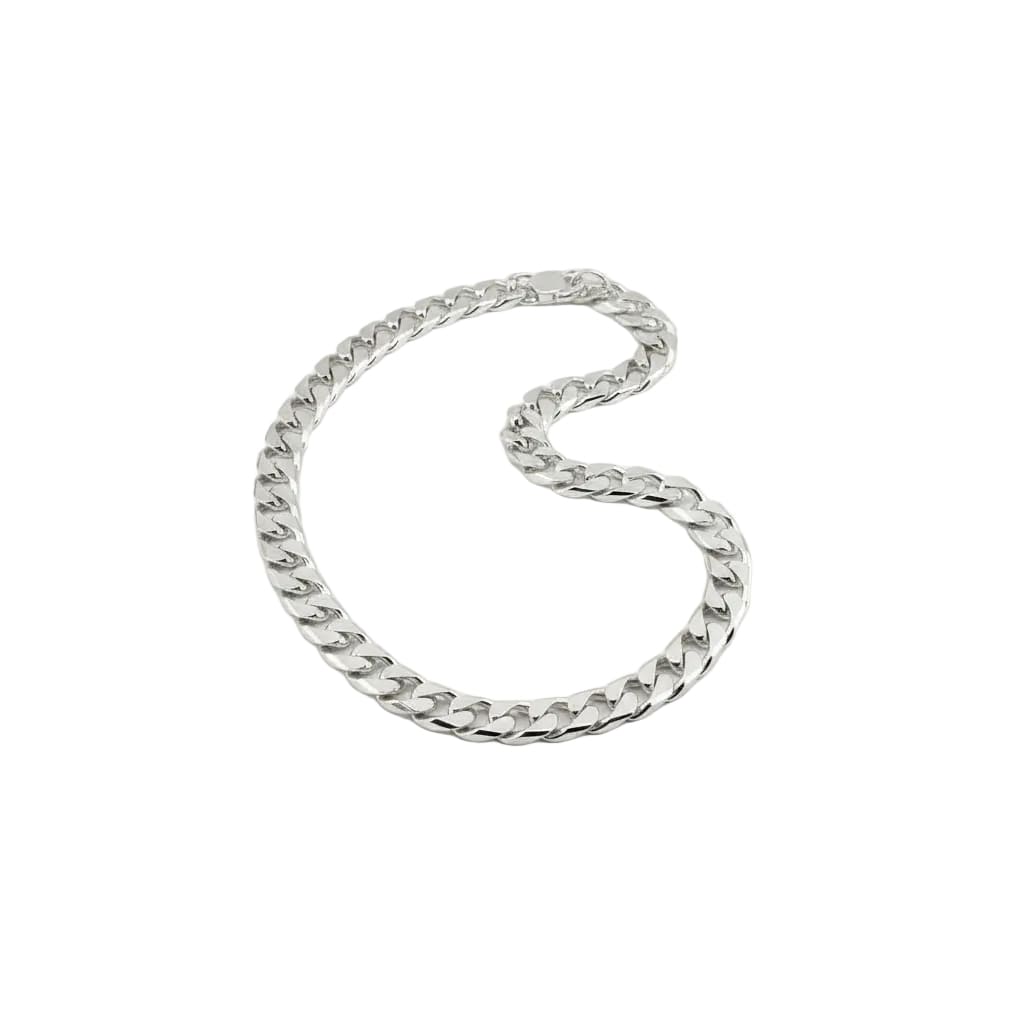 925 Sterling Silver Cuban Curb Chain Necklace – Heavy