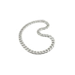 925 Sterling Silver Cuban Curb Chain Necklace – Heavy