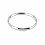 925 Sterling Silver Diamond-Cut Edge Bangle/Kada – view 4