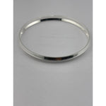 925 Sterling Silver Domed Grooved Bangle/Kada – view 3