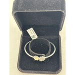 925 Sterling Silver Double Clover CZ Women’s Bracelet | 6g