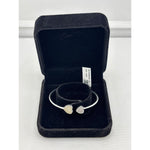 925 Sterling Silver Double Heart Women’s Bracelet | 6g