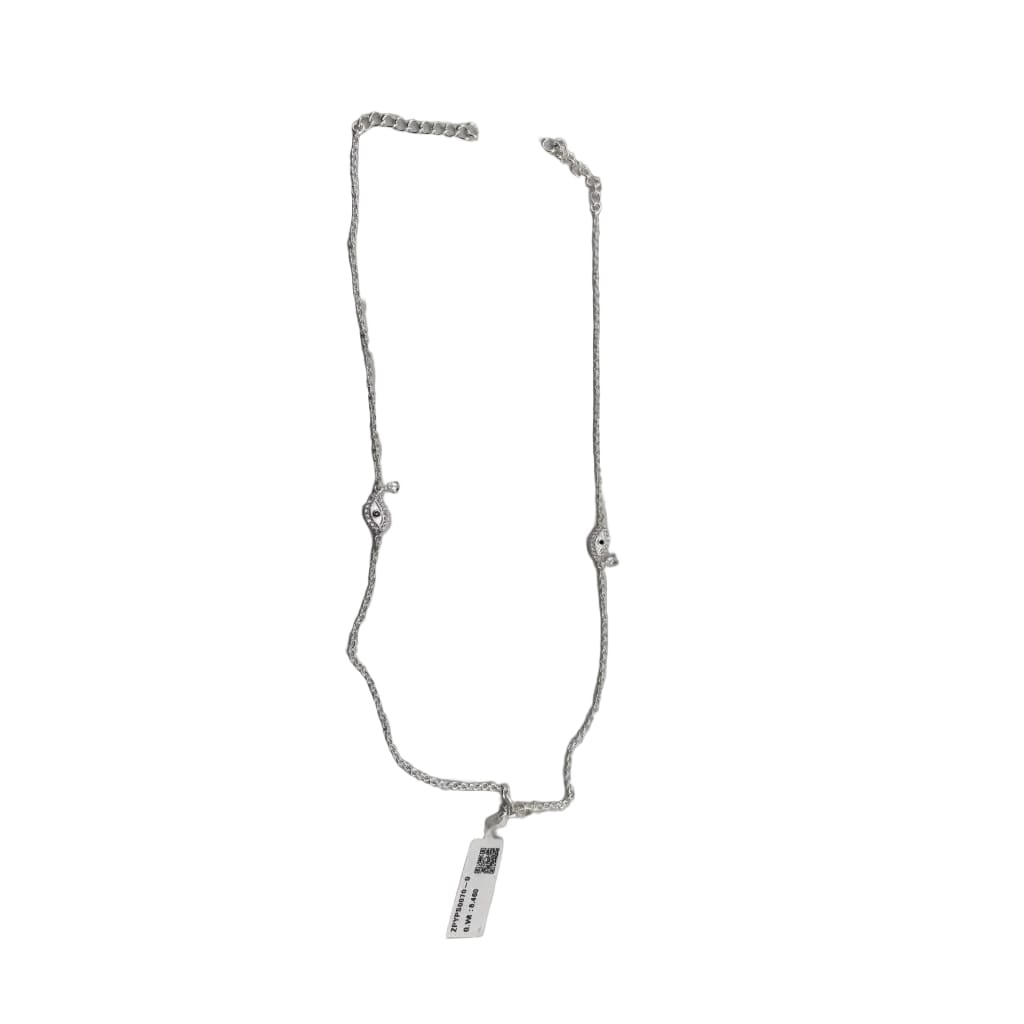 925 Sterling Silver Evil Eye Charm Anklet - Anklet