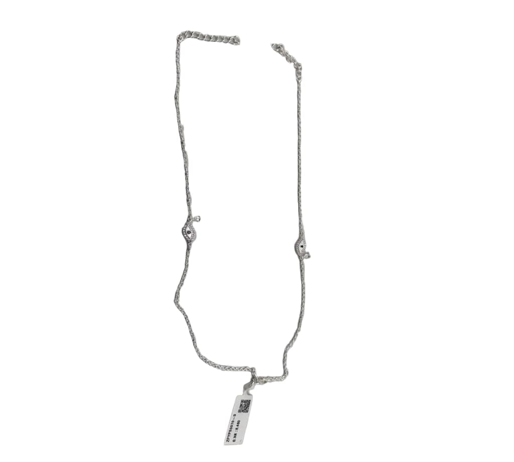 925 Sterling Silver Evil Eye Charm Anklet - Anklet