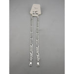 925 Sterling Silver Figaro Chain Bracelet – Classic Italian