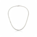 925 Sterling Silver Franco Chain Necklace – Woven Link