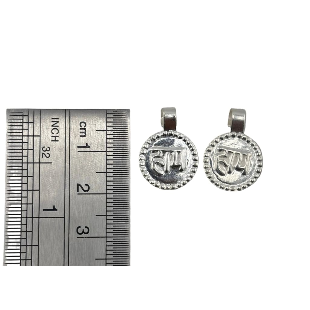 925 Sterling Silver Haye Pendant (Set of 2) 2gm – view 4