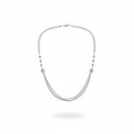 925 Sterling Silver Heart Pendant Chain Necklace - Necklace