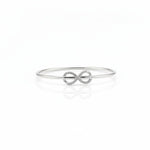 925 Sterling Silver Infinity CZ Women’s Bracelet | 6g