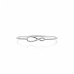 925 Sterling Silver Infinity CZ Women’s Bracelet | 7g