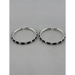 Original product photo of kids black stone bangle pair