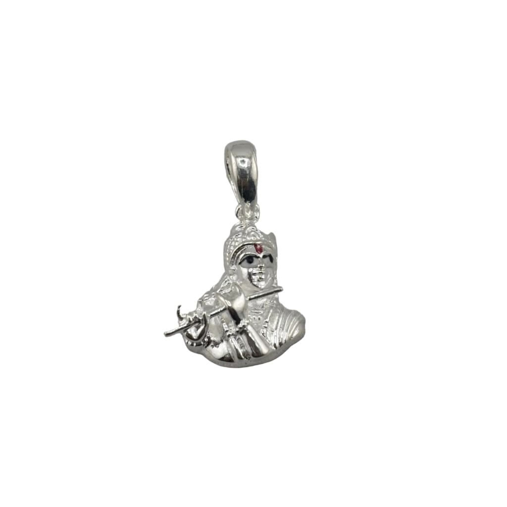 925 Sterling Silver Krishna Flute Pendant - 2.19 g - Pendant