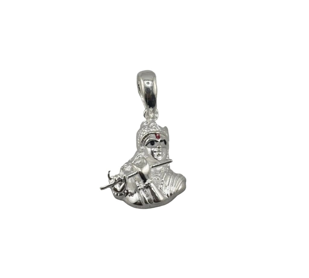 925 Sterling Silver Krishna Flute Pendant - 2.19 g - Pendant
