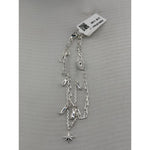 925 Sterling Silver Layered Star Charm Bracelet | 5g